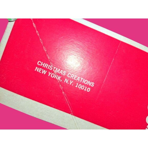 Vintage Christmas Creations Mercury Glass Ornaments Set Of 4 Blue Gold Made In U - Picture 5 of 9